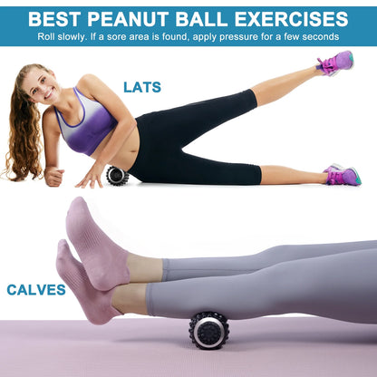 Experience Ultimate Relief with the Uppye Vibrating Massage Ball - Perfect for Myofascial Release, Recovery, and Deep Tissue Therapy!